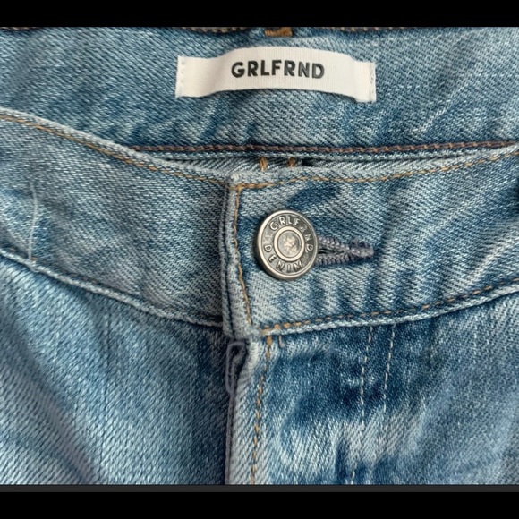 NWT GRLFRND Olivia Distressed Boyfriend Jeans 27 - Picture 11 of 14